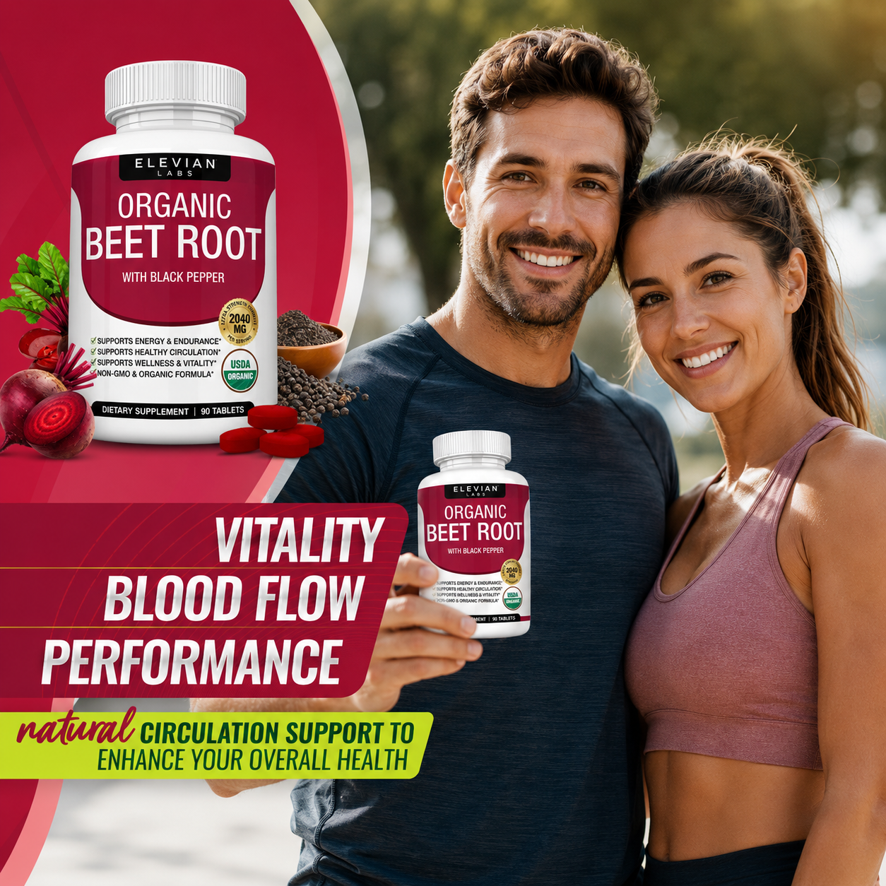 Organic Beet Root Capsules