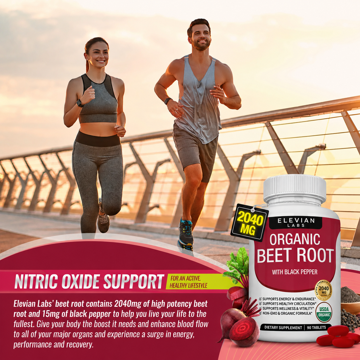 Organic Beet Root Capsules
