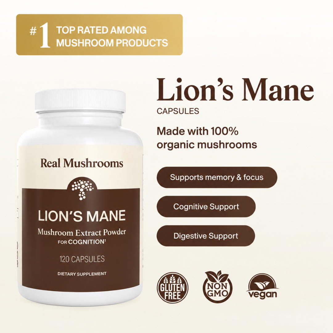 Organic Lion's Mane Extract Capsules