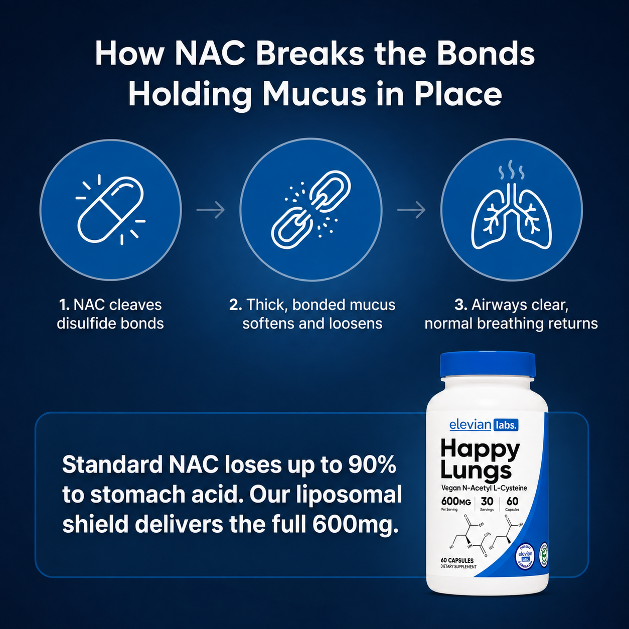 Liposomal NAC