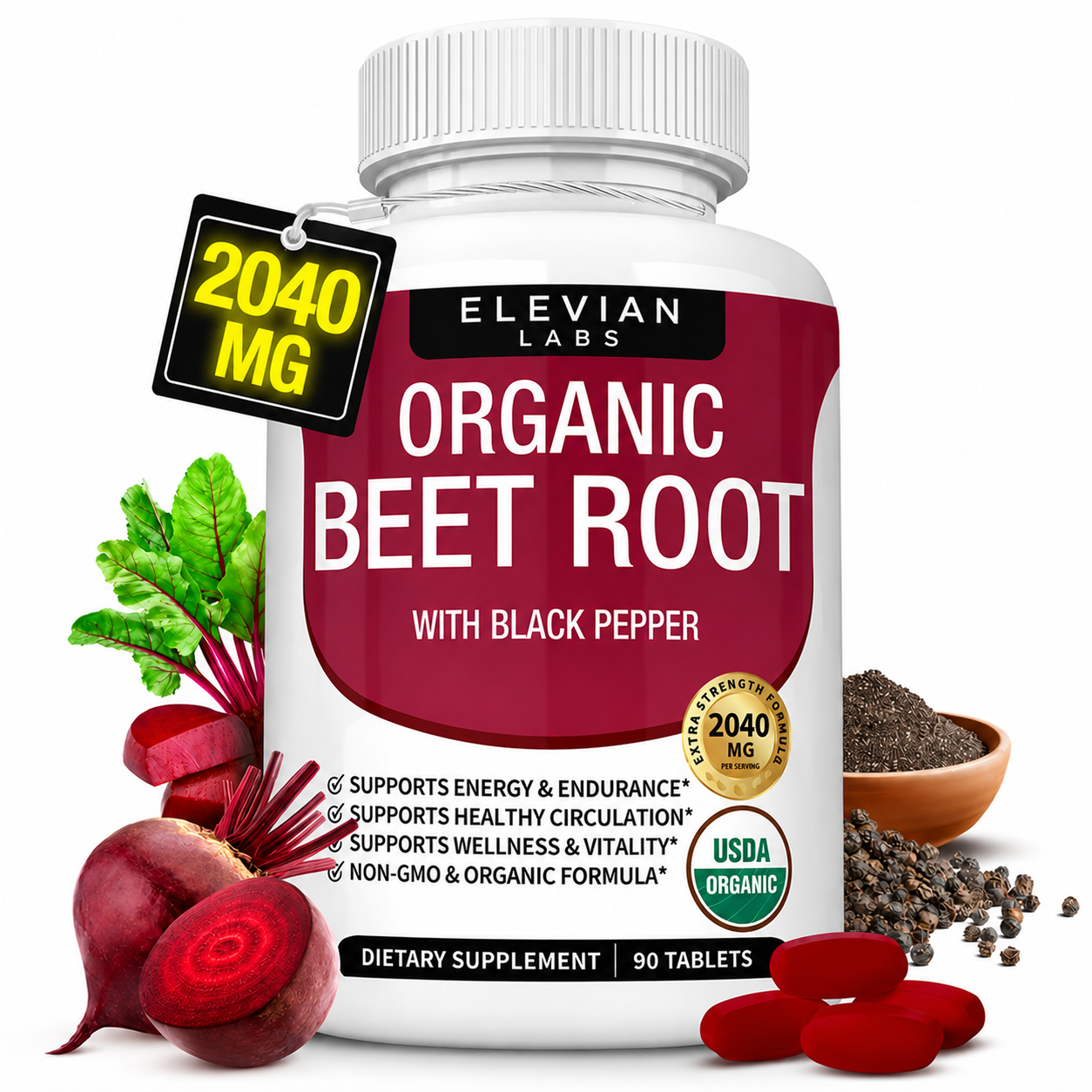 Organic Beet Root Capsules