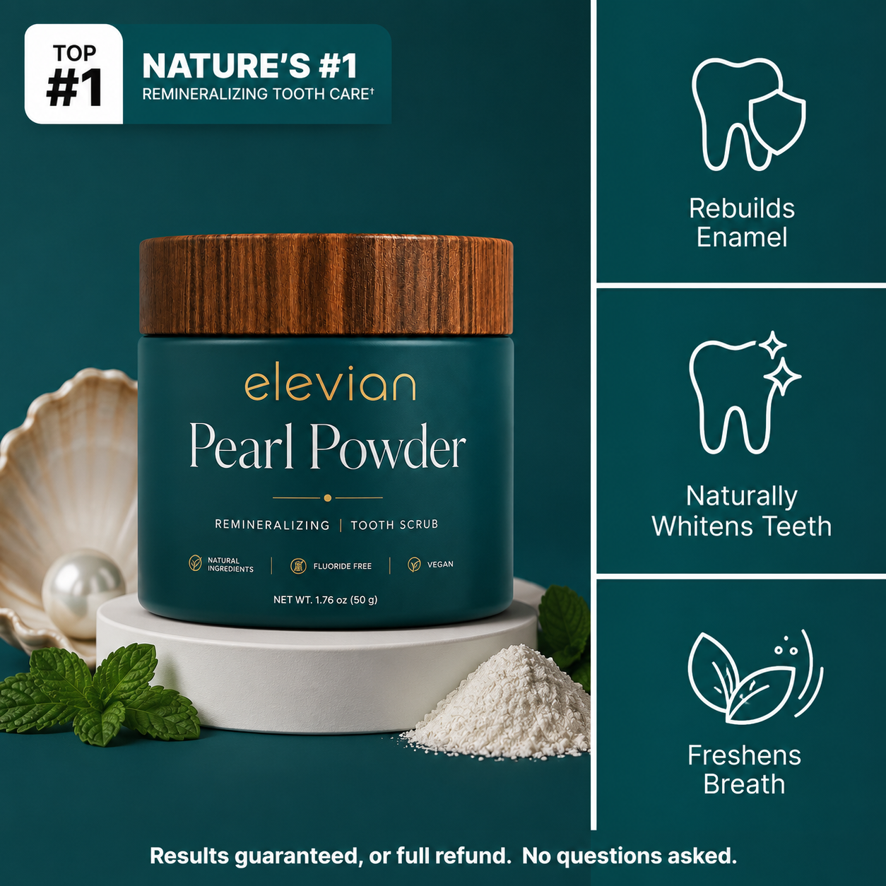 Pearl Powder Tooth Scrub