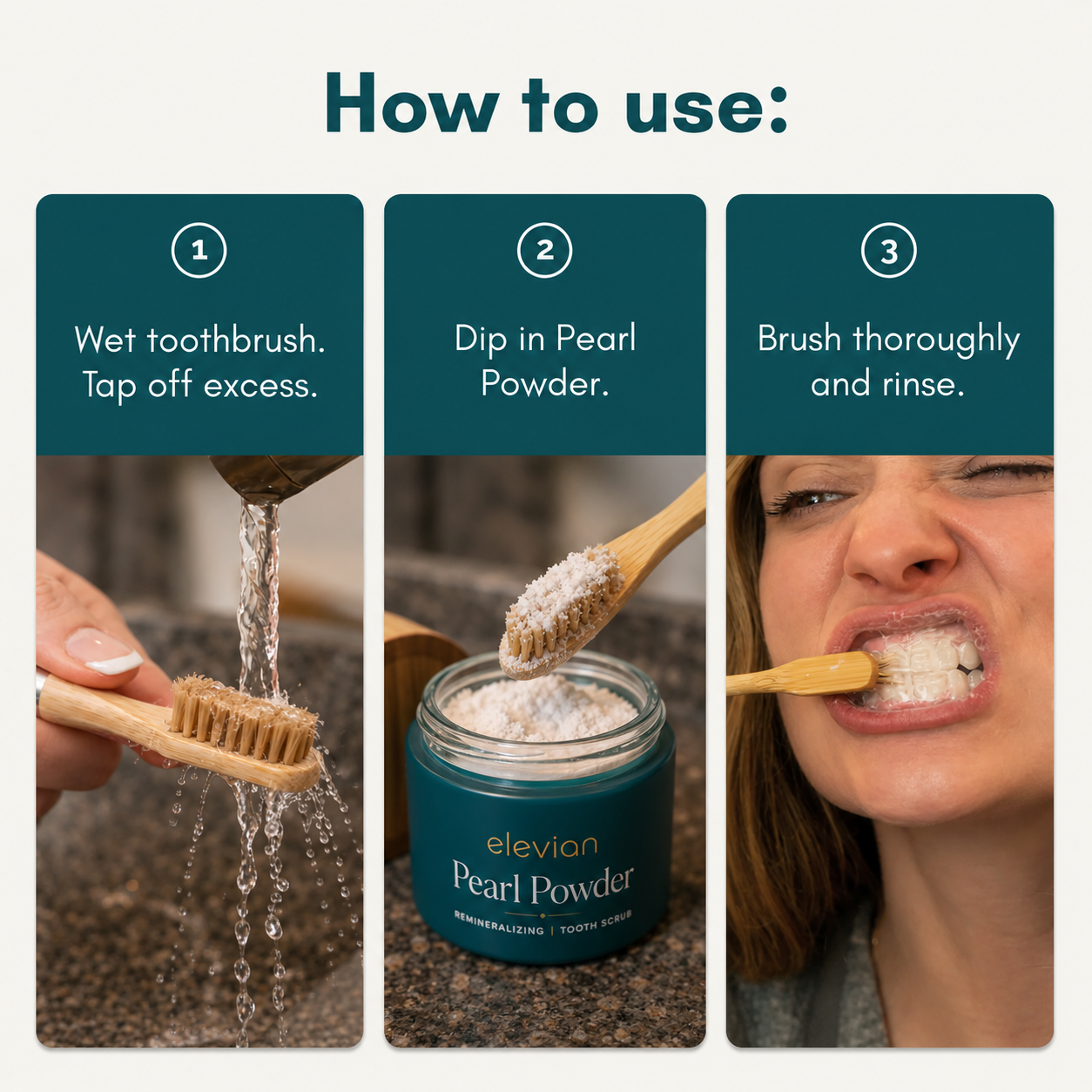 Pearl Powder Tooth Scrub