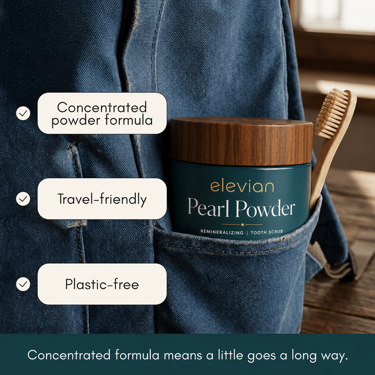 Pearl Powder Tooth Scrub