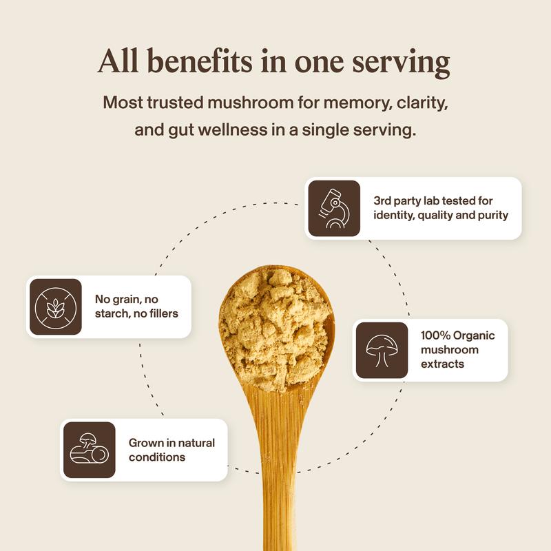 Organic Lion's Mane Extract Capsules