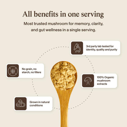 Organic Lion's Mane Extract Capsules