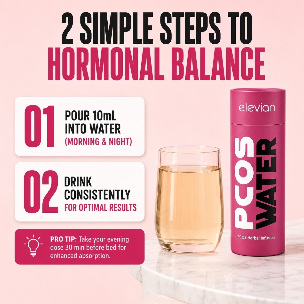 pcos water